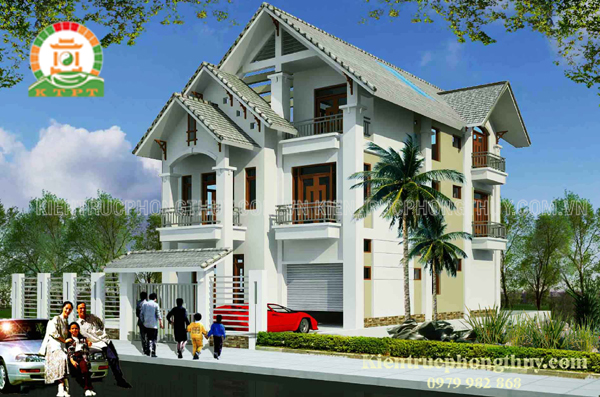 Biệt thự 3 tầng