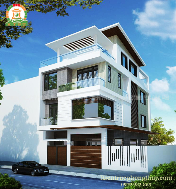 Biệt thự phố 4 tầng