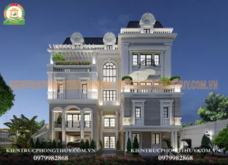  Thiết kế dinh thự ở Thái Nguyên