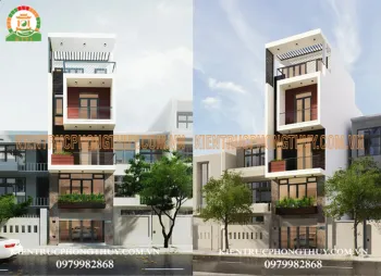 Thiết kế nhà phố ở Ninh Bình
