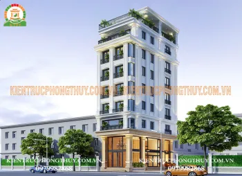Thiết kế khách sạn cao tầng ở Điện Biên